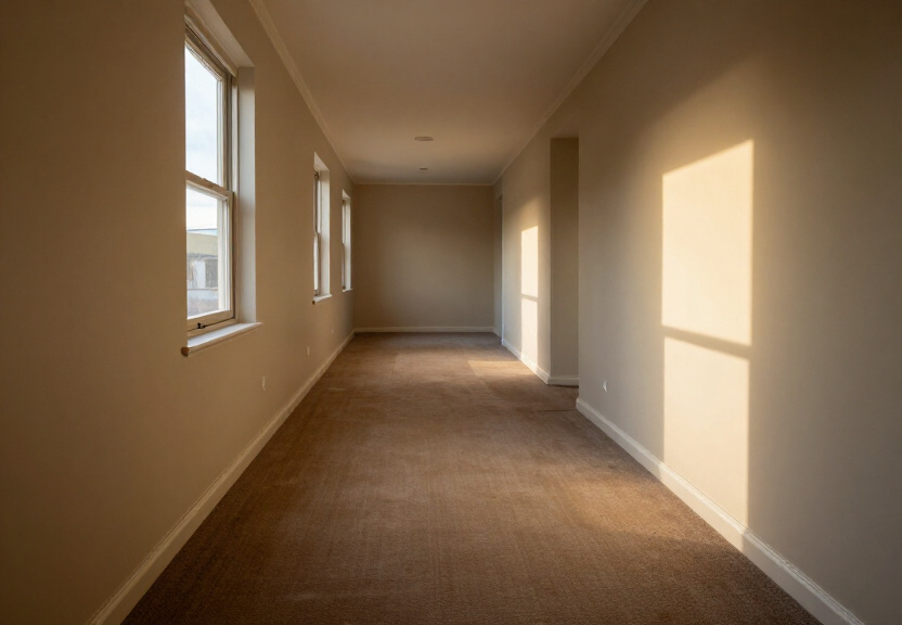 Same wall after professional structural drying in Westmead